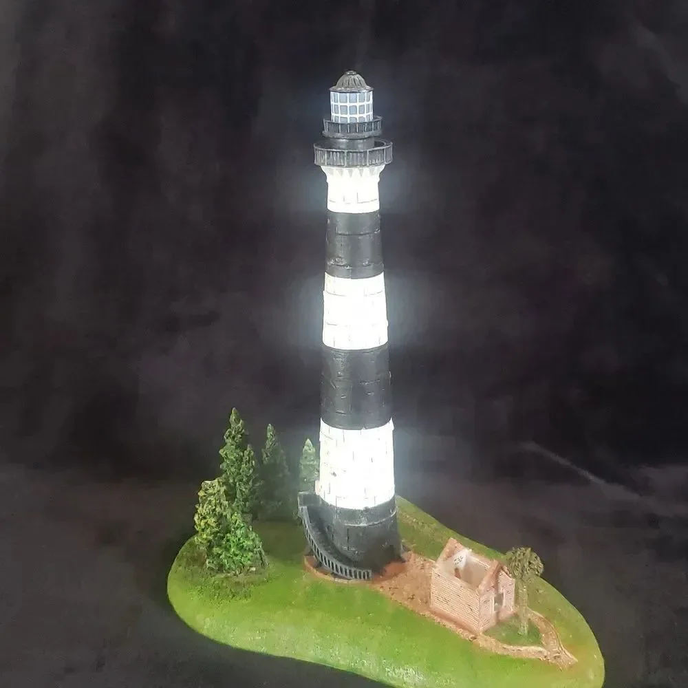Danbury Mint Cape Canaveral, FL Air Force Station Lighthouse Figurine